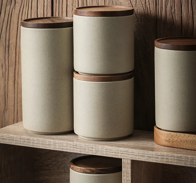 Retro Ceramic Storage Jar