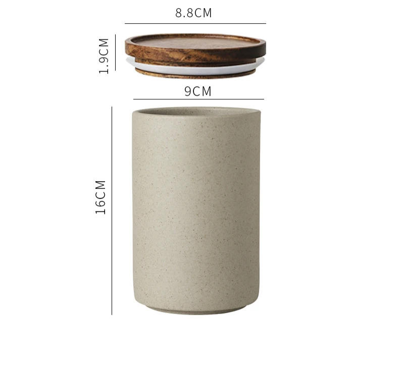 Retro Ceramic Storage Jar