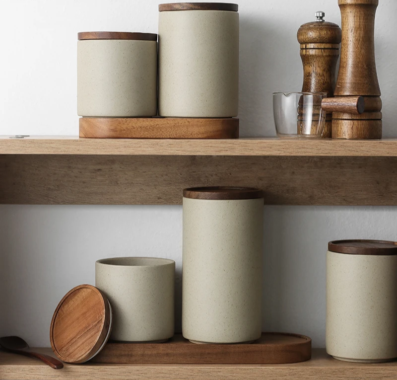 Retro Ceramic Storage Jar