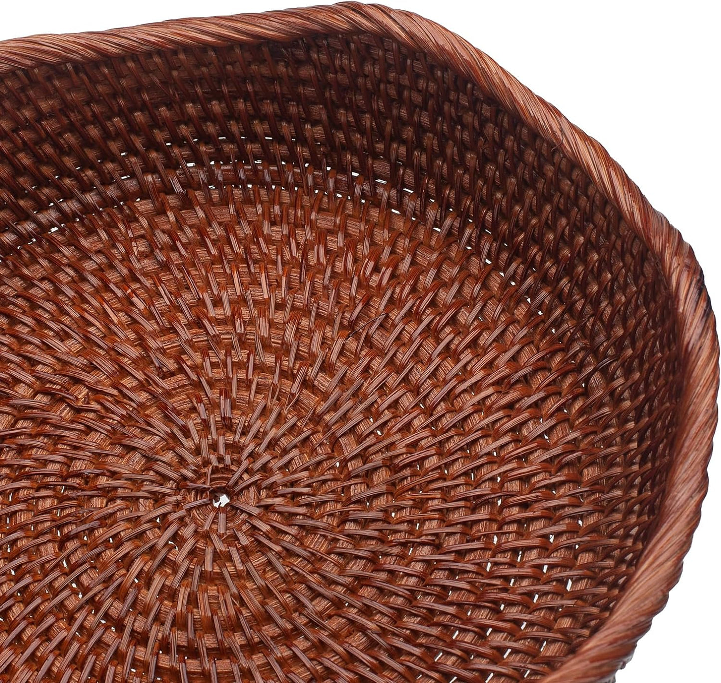 Rattan Round Baskets | Set of 3