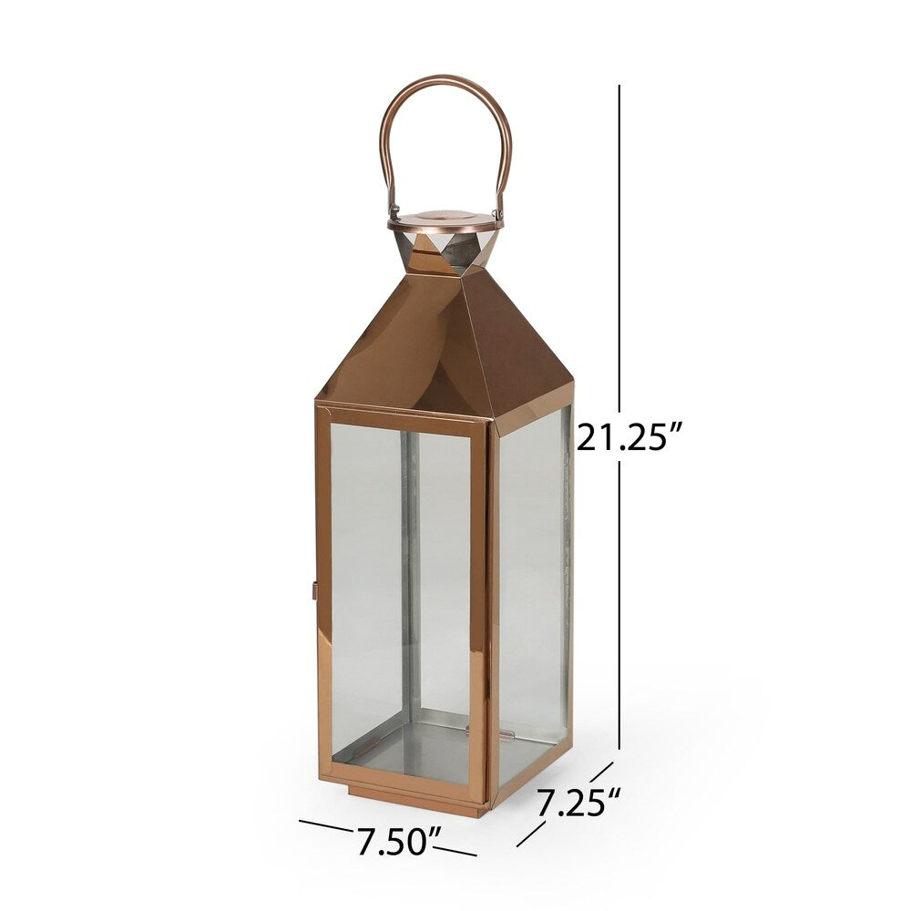 Peregrine Modern Stainless Steel Lantern