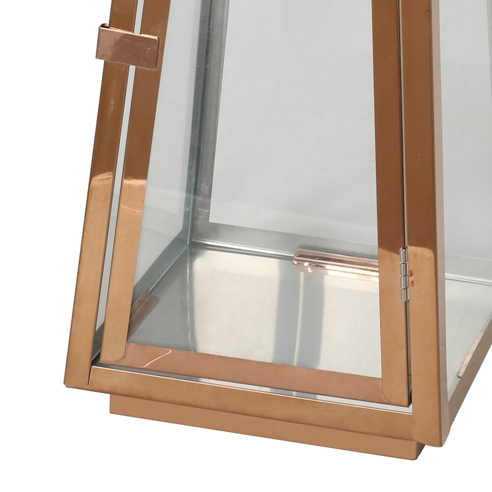 Peregrine Modern Stainless Steel Lantern