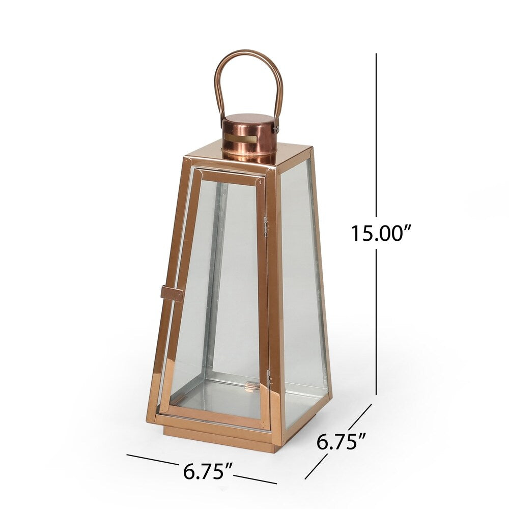 Peregrine Modern Stainless Steel Lantern