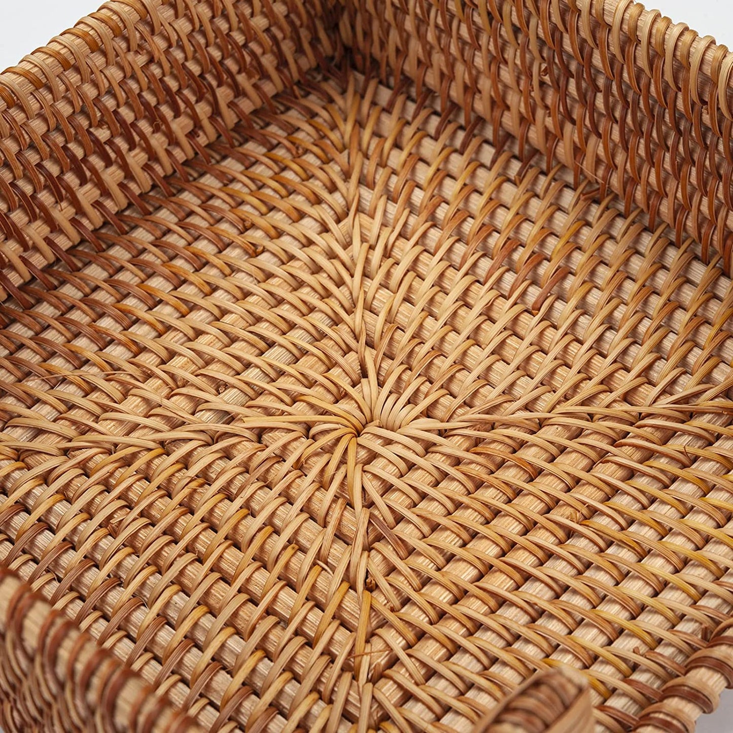Rattan Napkin Holder Square