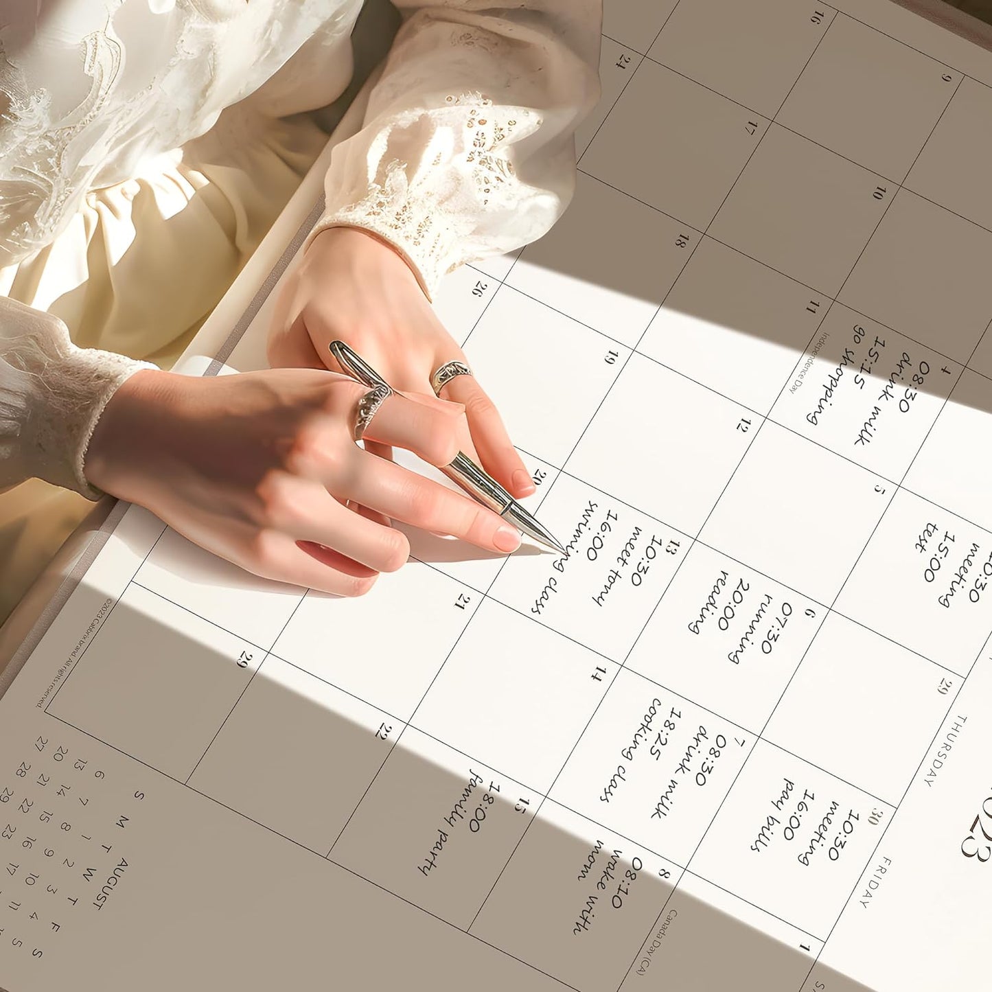 Desk Calendar 2024-2025