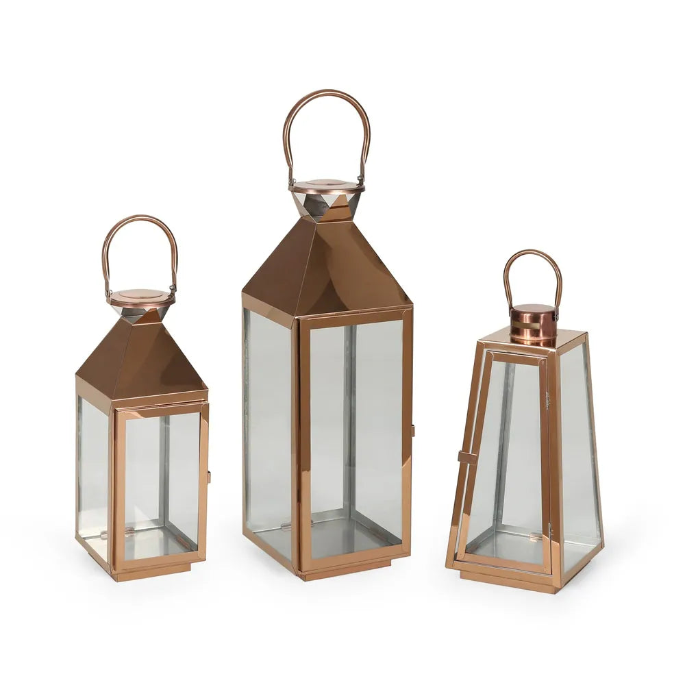 Peregrine Modern Stainless Steel Lantern