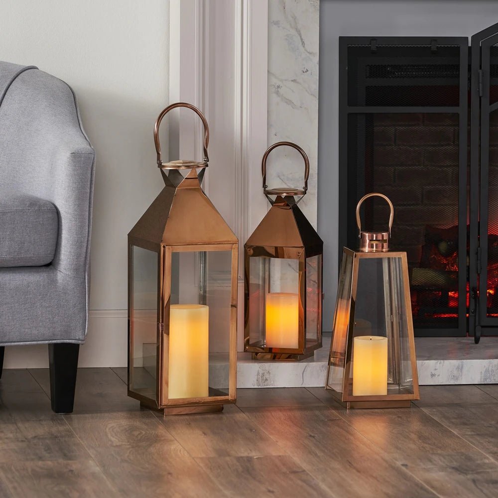 Peregrine Modern Stainless Steel Lantern