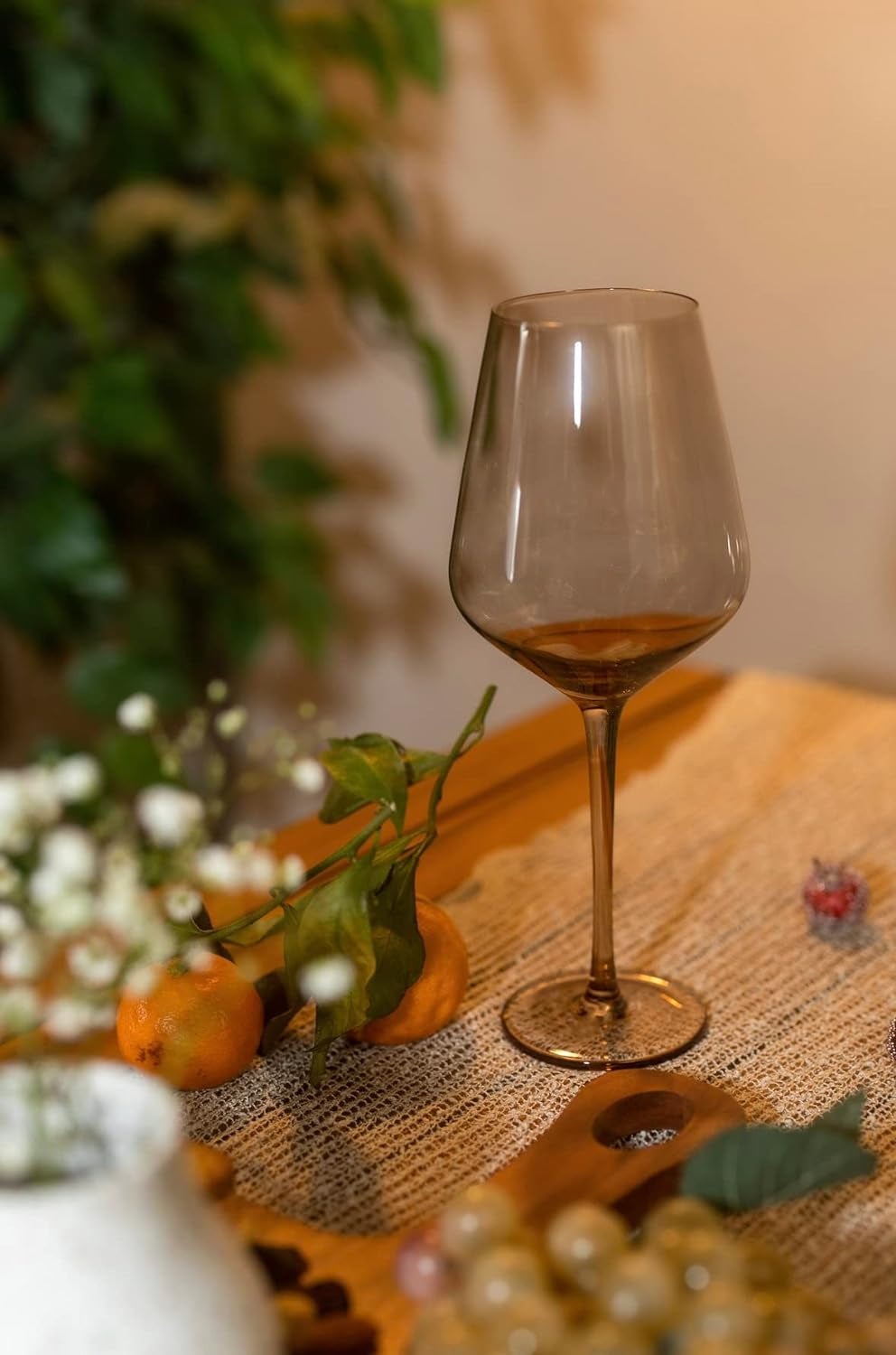Smokey Sand Wine Glasses 16.5Oz | Set of 6