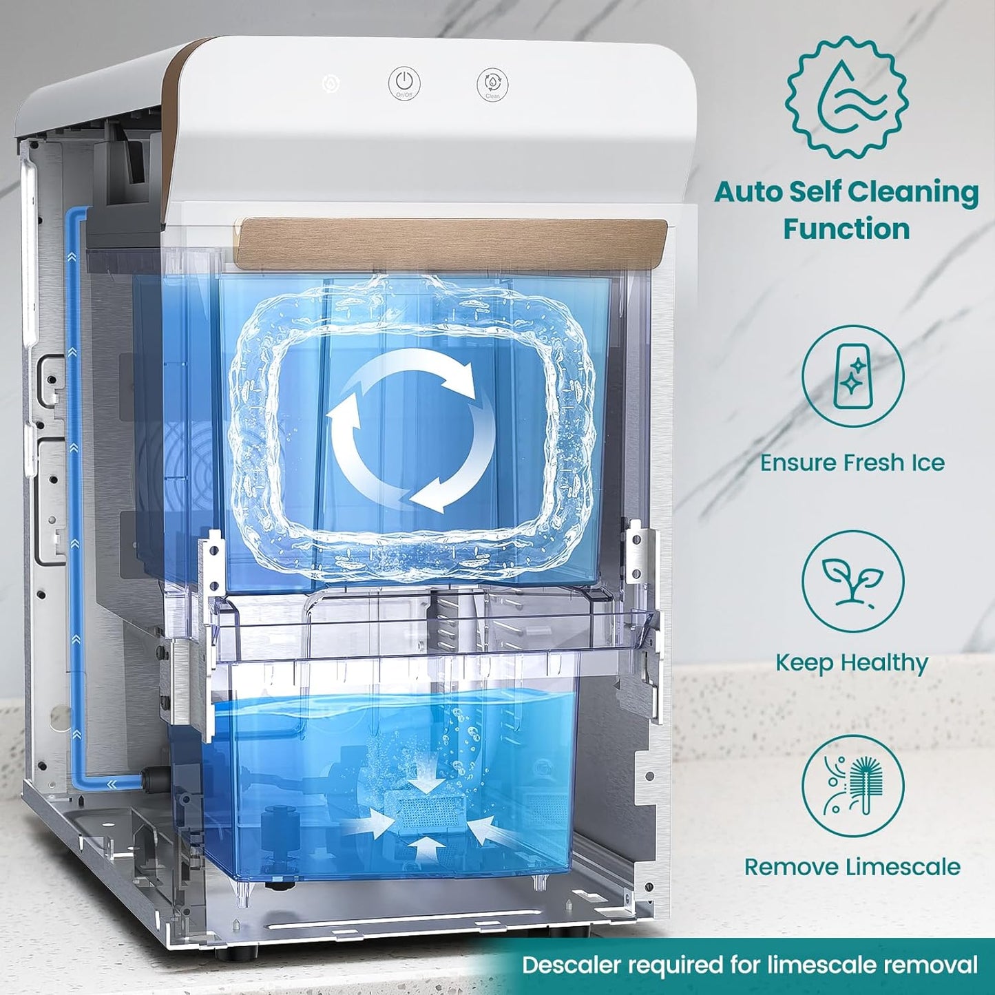 Countertop Nugget Ice Maker