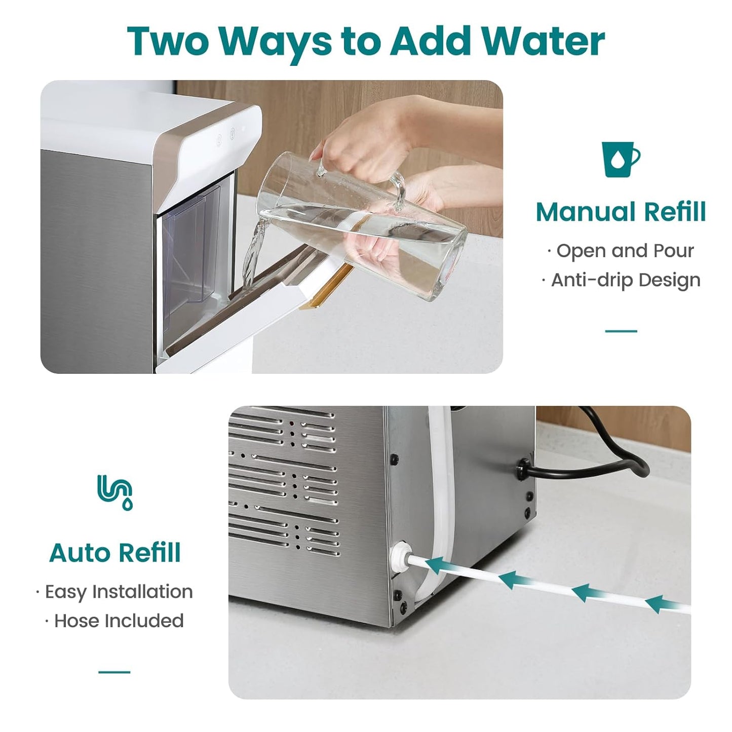 Countertop Nugget Ice Maker