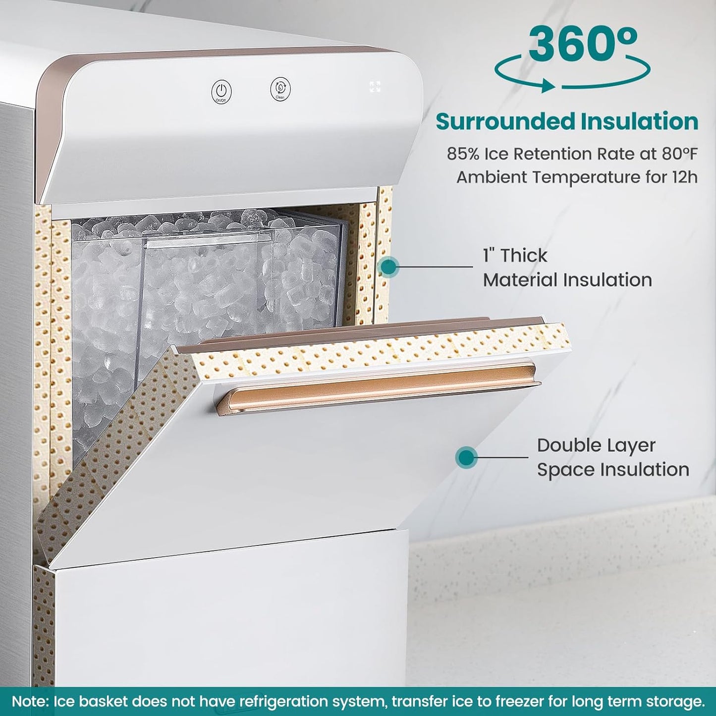 Countertop Nugget Ice Maker