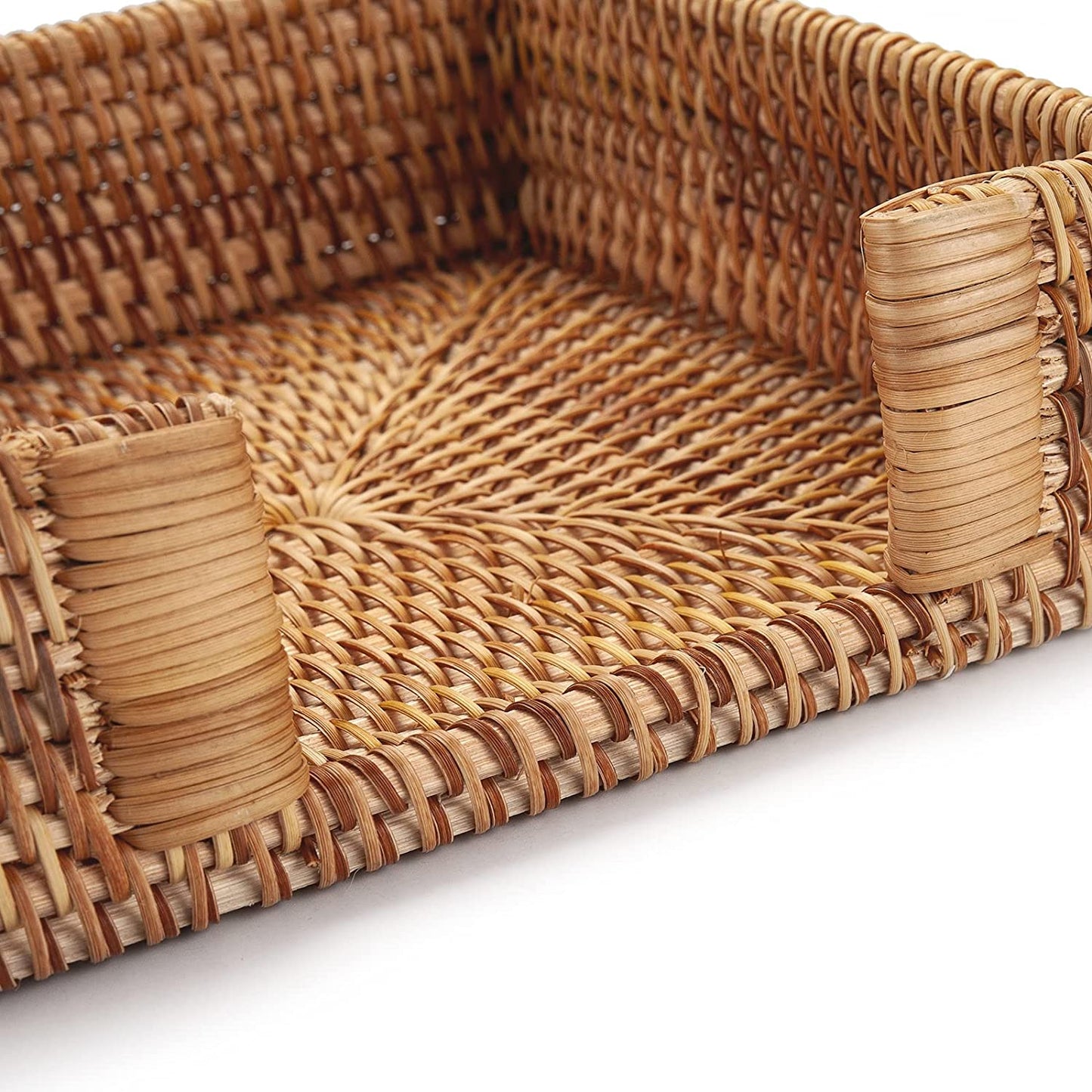 Rattan Napkin Holder Square