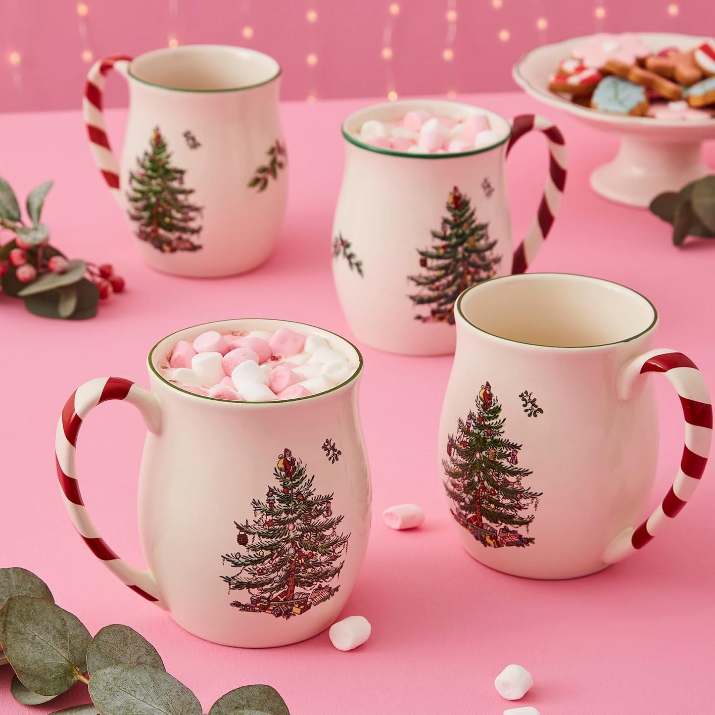 Christmas Three Mug  | Set of 4 