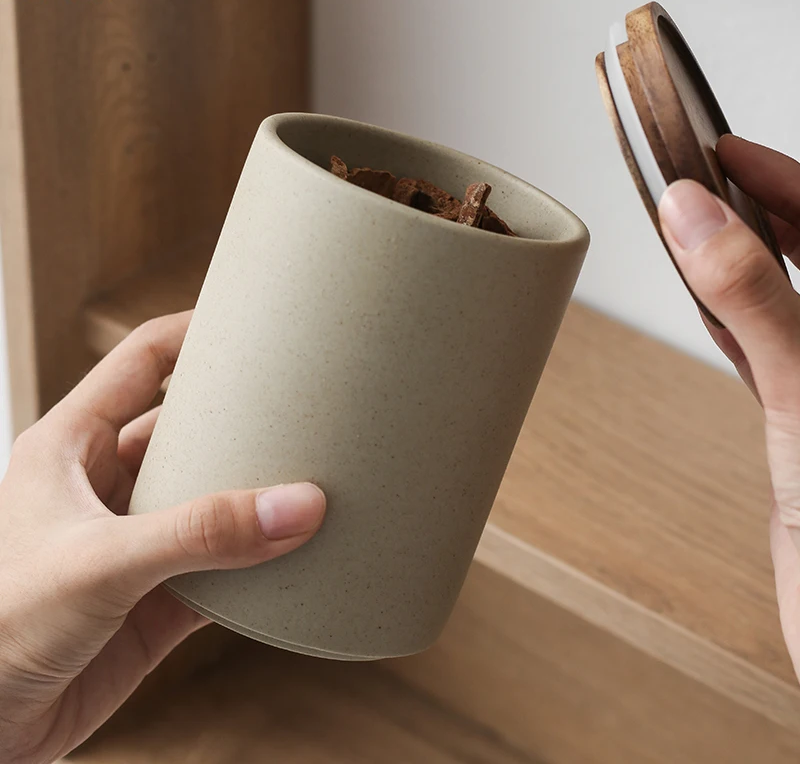 Retro Ceramic Storage Jar 