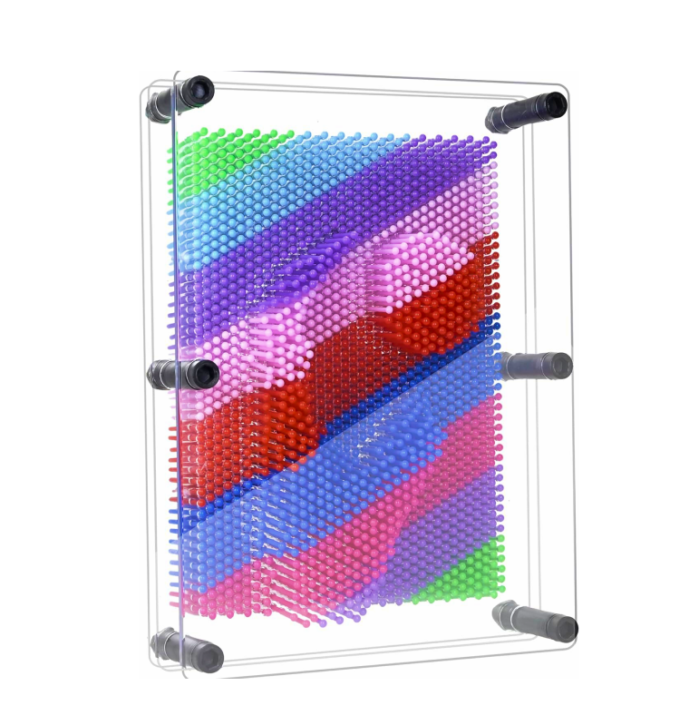 3D Pin Art Board Rainbow