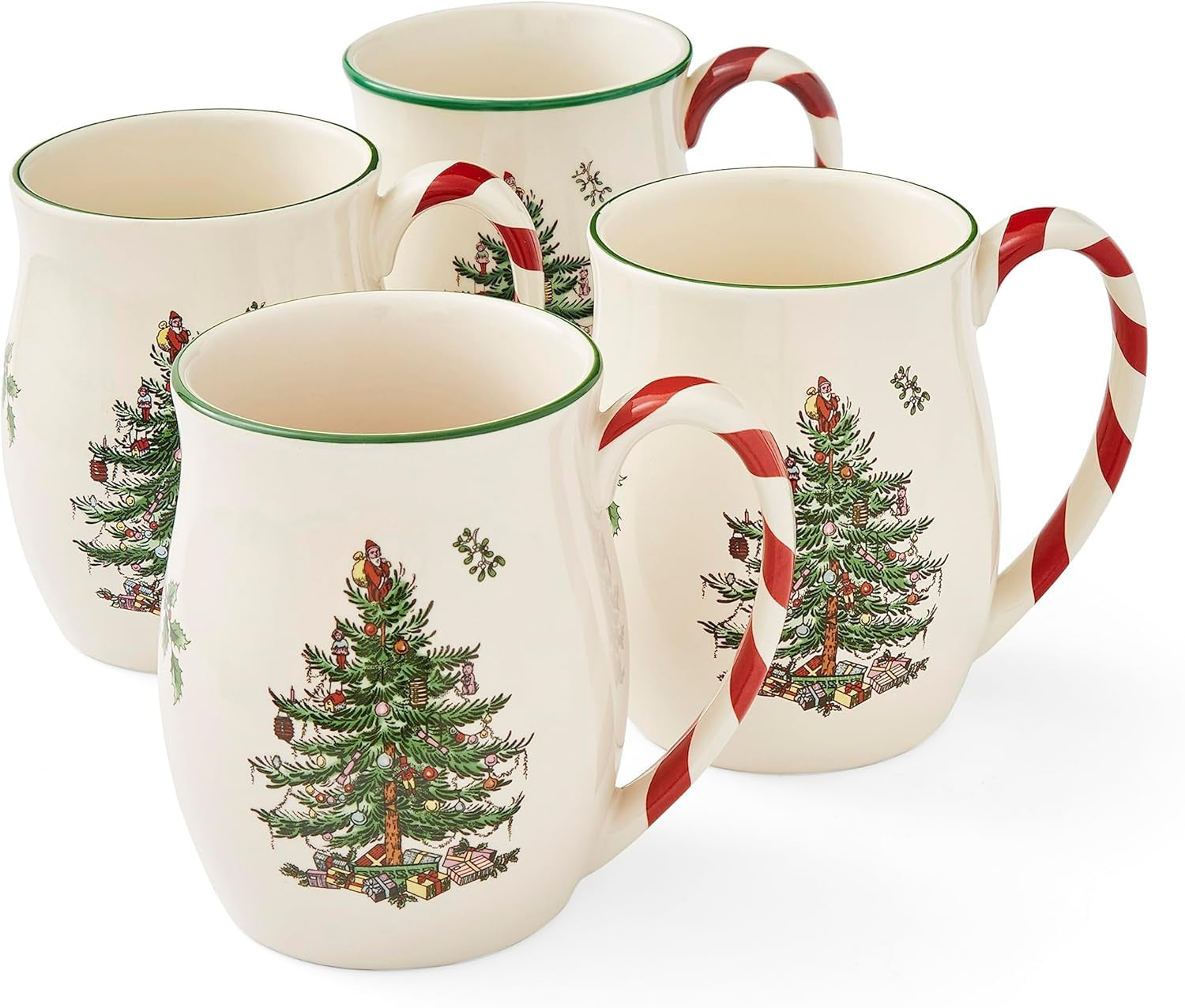 Christmas Three Mug  | Set of 4 