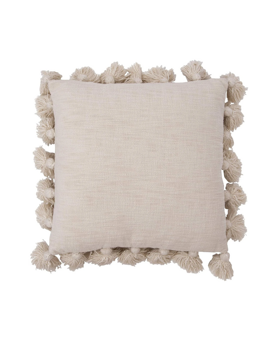 Woven Cotton Slub Pillow