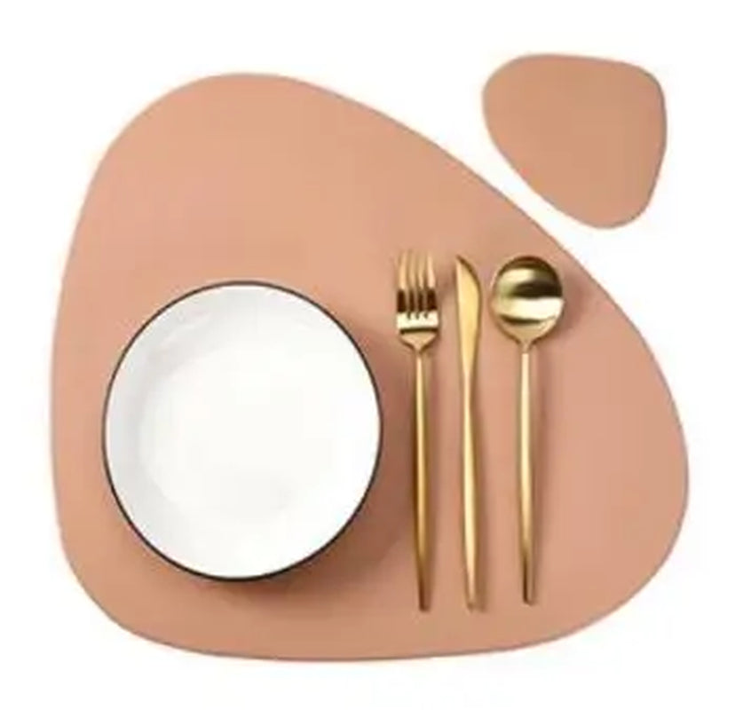Kitchen Dining Table Place Mats and Coaster | Set of 4 