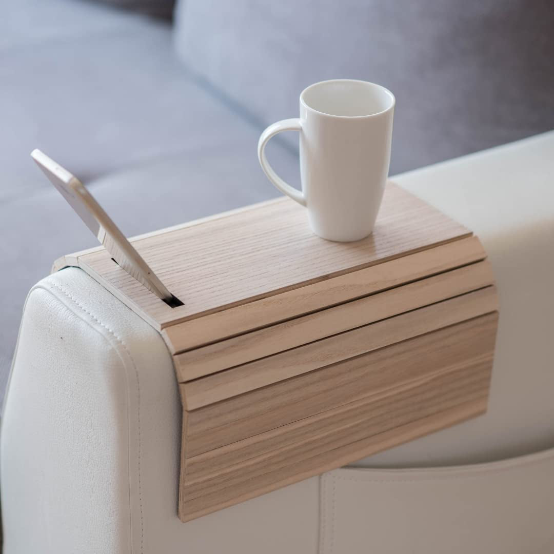 Sofa Arm Tray Wood 