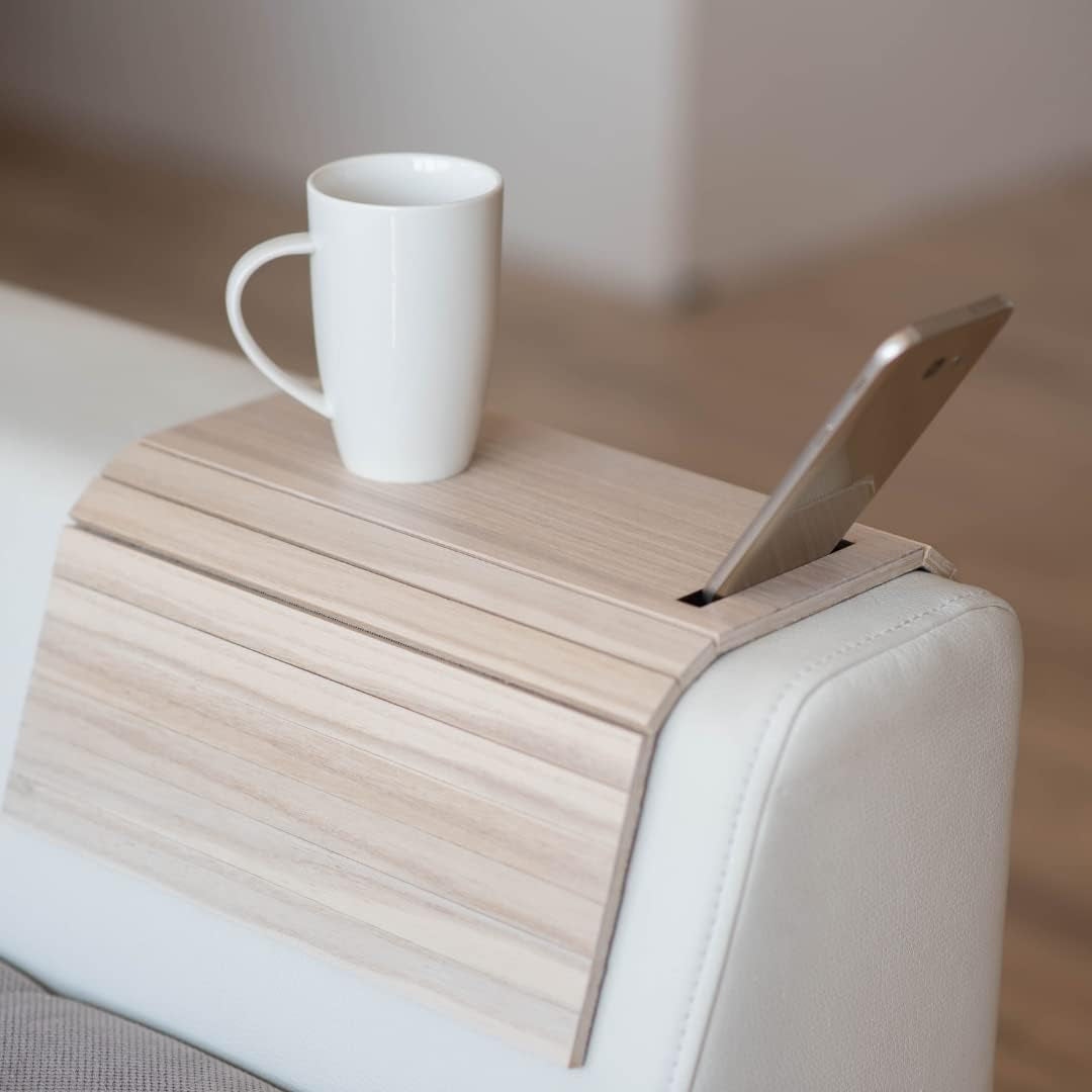 Sofa Arm Tray Wood 