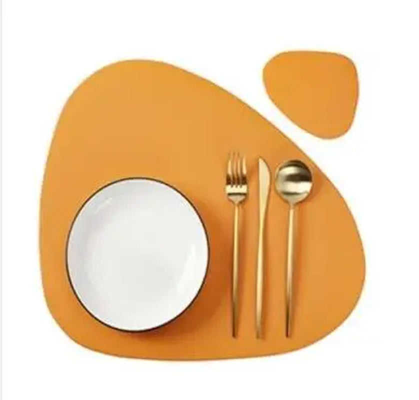 Kitchen Dining Table Place Mats and Coaster | Set of 4 