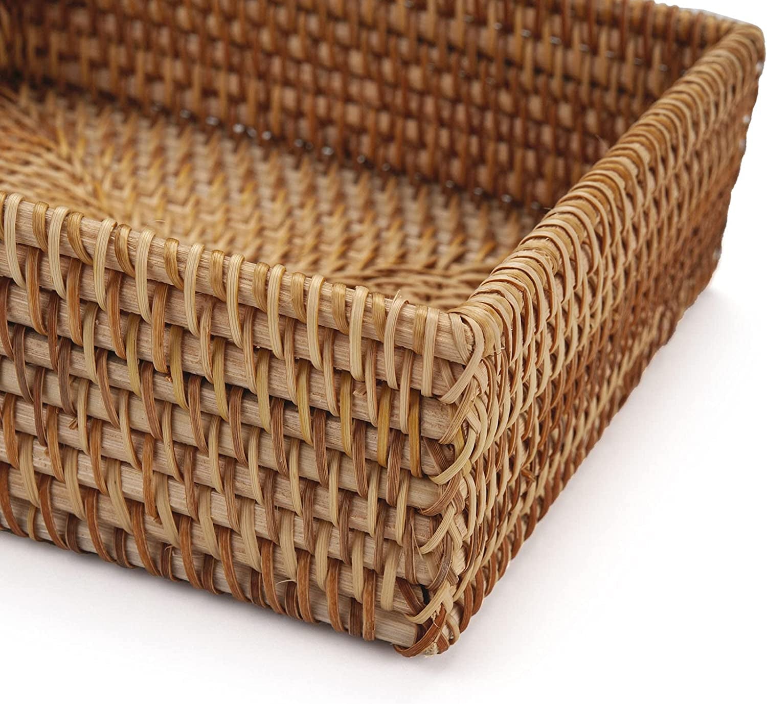 Rattan Napkin Holder Square