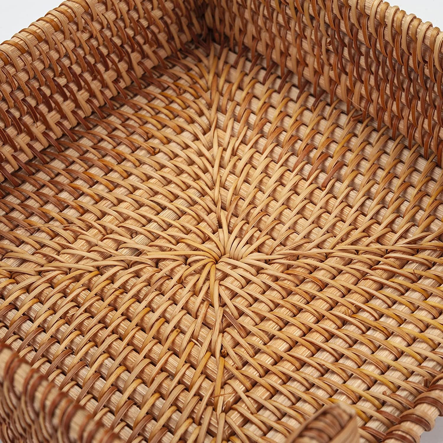 Rattan Napkin Holder Square