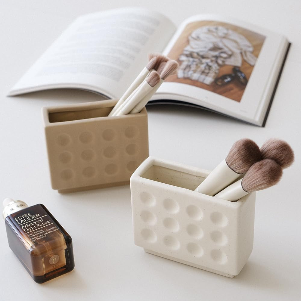 Modern and Minimalist Brick Pencil Holder