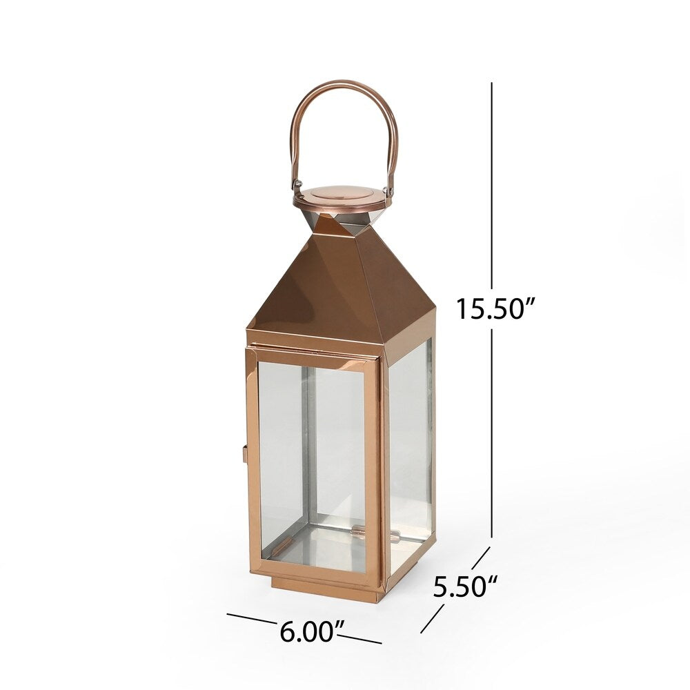 Peregrine Modern Stainless Steel Lantern 