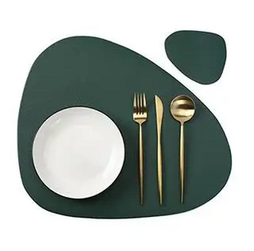 Kitchen Dining Table Place Mats and Coaster | Set of 4 