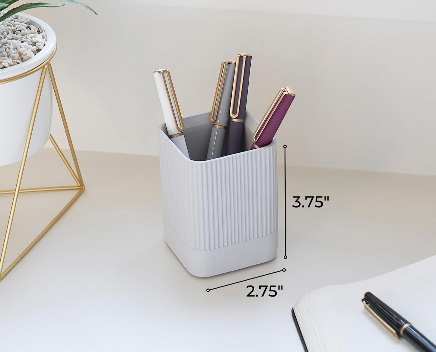 Aesthetic Pen Holder for Desk 