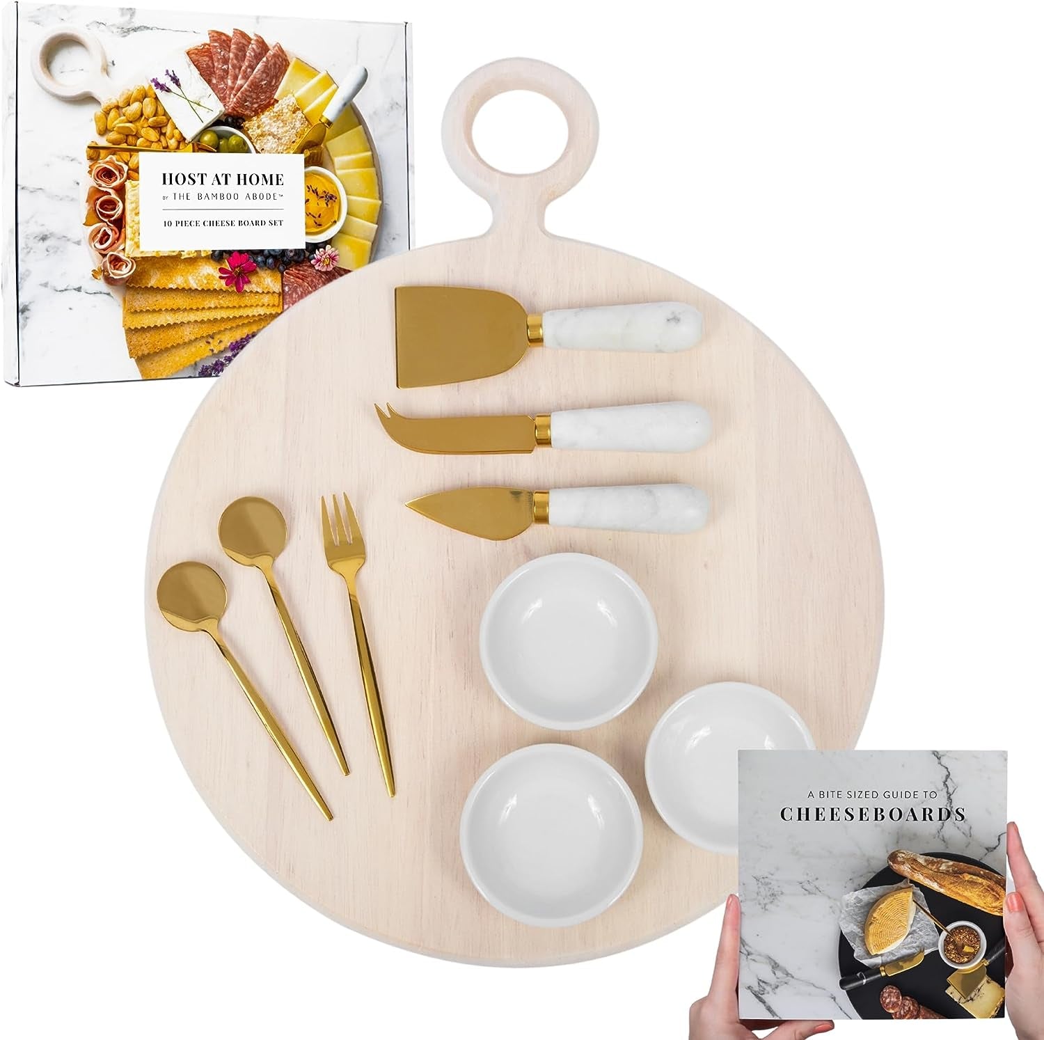 Cheese and Charcuterie Board Set | 10 Pcs