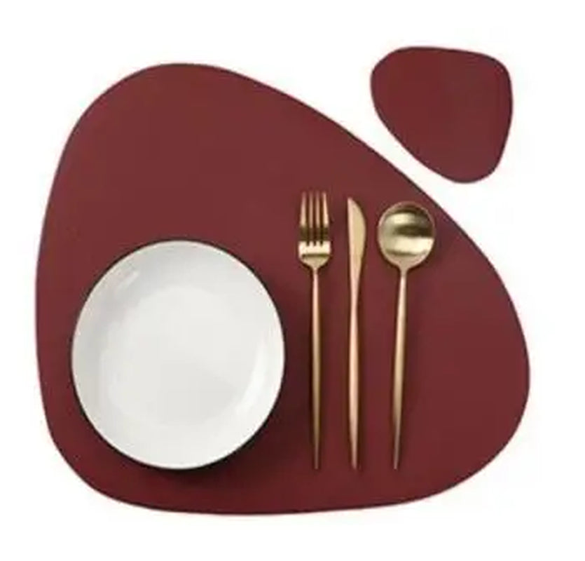 Kitchen Dining Table Place Mats and Coaster | Set of 4 