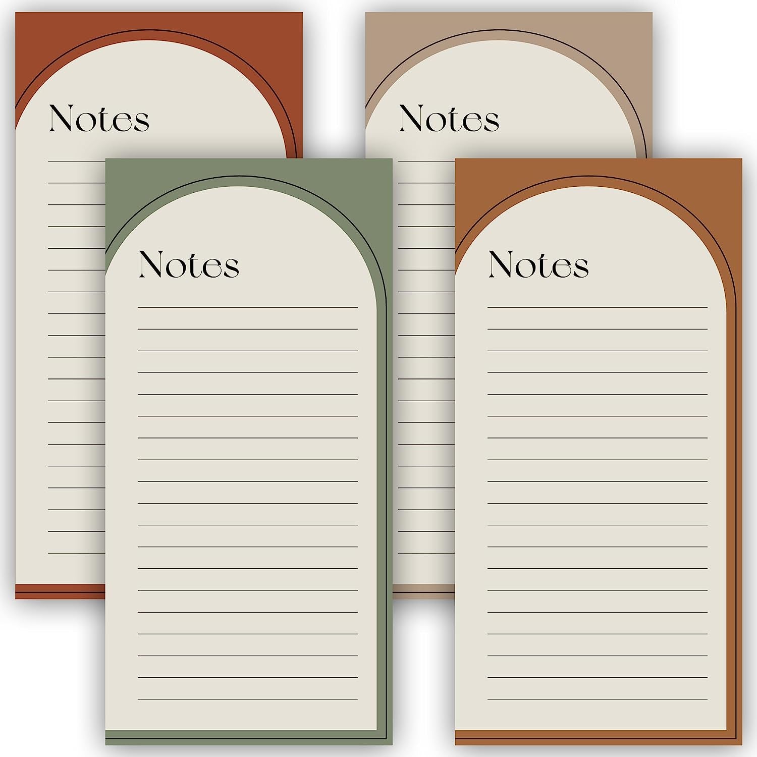 Magnetic Notepads | Set of 4 