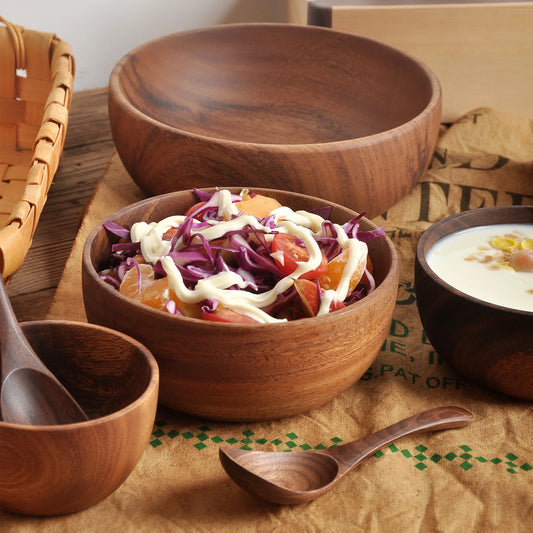 Wooden Salad Bowls