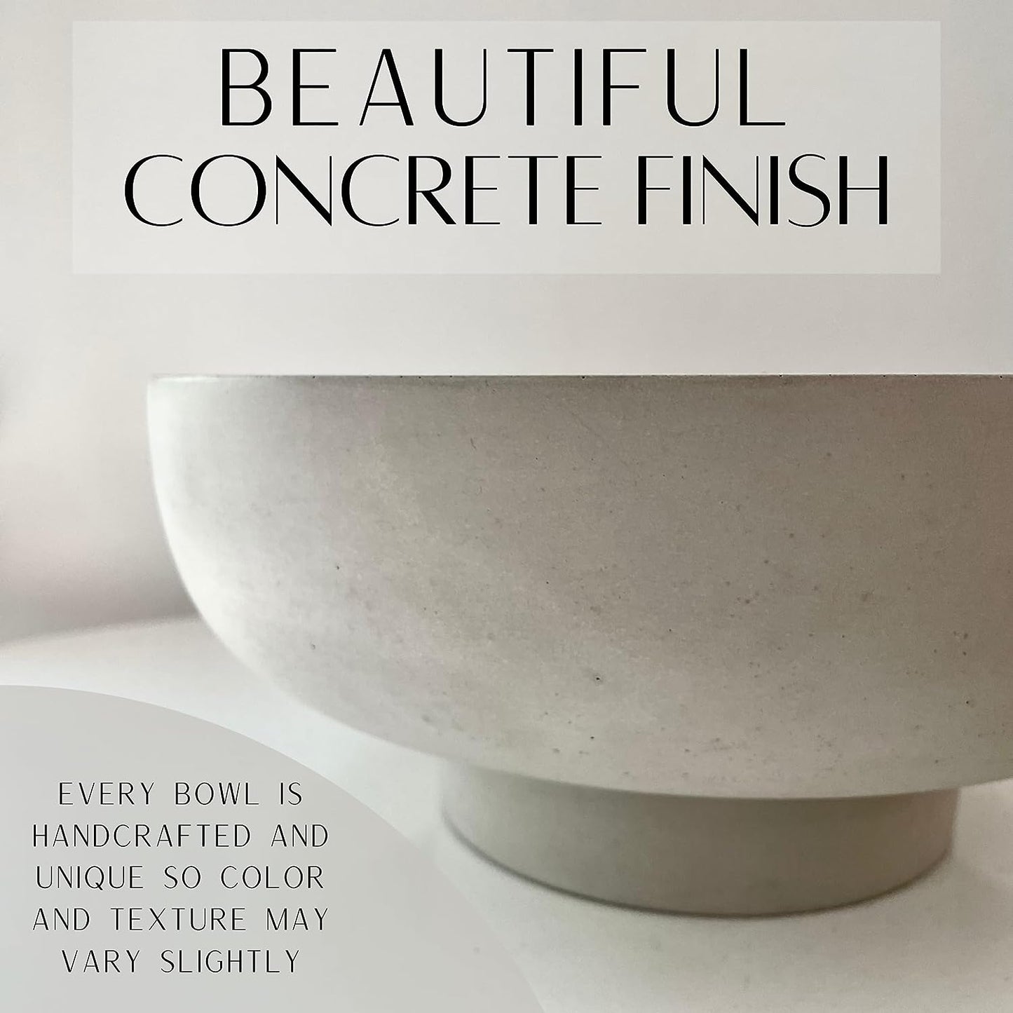 Concrete Bowl for Kitchen 